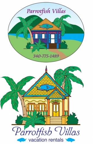 Parrotfish Villas - logo ideas