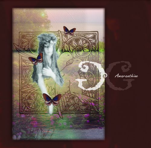 The Glass Hour - Amaranthine - CD cover
